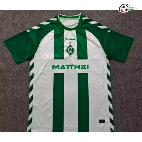 Camisa Titular Werder Bremen 2026/2027 Verde/Branco