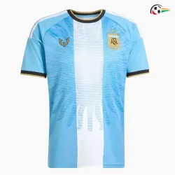 Camisa Argentina 2026 Messi Edição de Despedida Azul/Branco