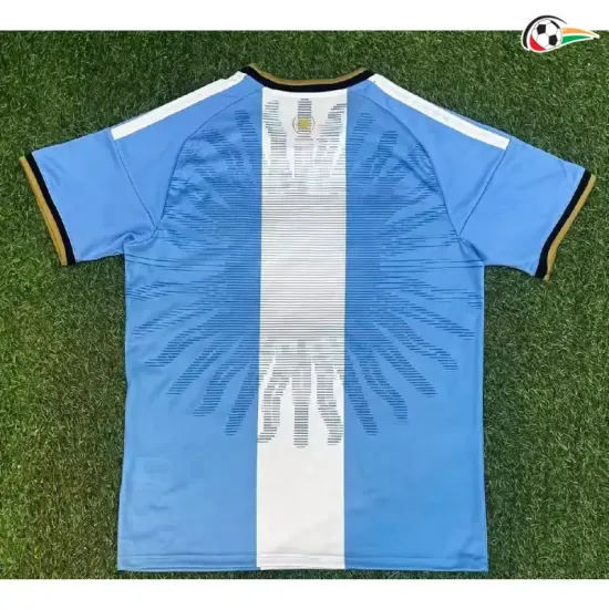 Camisa Argentina 2026 Messi Edição de Despedida Azul/Branco
