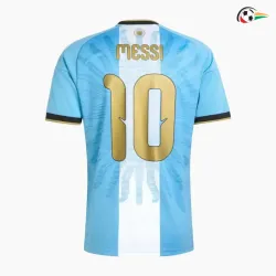 Camisa MESSI 10 Argentina 2026 Edição de Despedida Azul/Branco