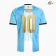 Camisa MESSI 10 Argentina 2026 Edição de Despedida Azul/Branco