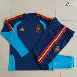 Camisa de Treino España 2026 Azul Marinho Duas Estrelas