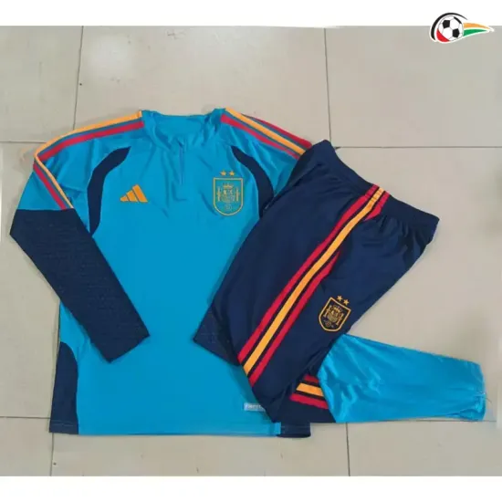 Camisa de Treino España 2026 Azul Real Duas Estrelas