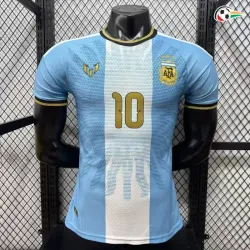 Camisa Versão Jogador MESSI 10 Argentina 2026 Edição de Despedida