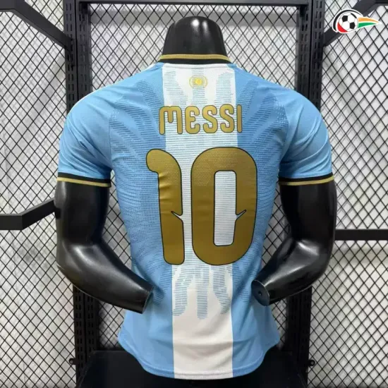 Camisa Versão Jogador MESSI 10 Argentina 2026 Edição de Despedida