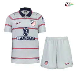 Camisa Alternativa Infantil Atlético de Madrid 2026/2027 Cinza
