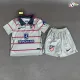 Camisa Alternativa Infantil Atlético de Madrid 2026/2027 Cinza