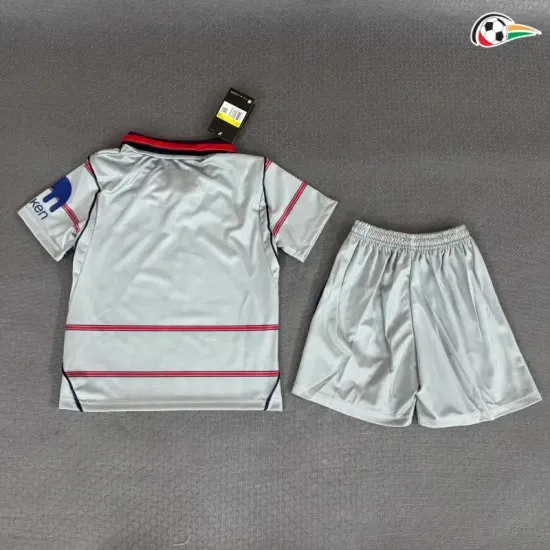 Camisa Alternativa Infantil Atlético de Madrid 2026/2027 Cinza