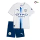 Camisa Alternativa Infantil Manchester City 2026/2027 Branco