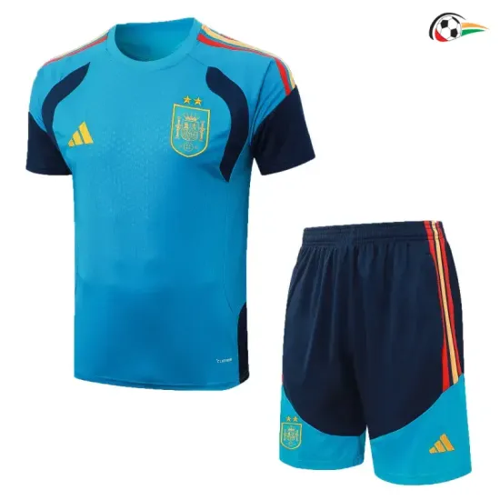 Camisa de Treino España 2026 Azul Real Duas Estrelas