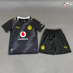 Camisa Reserva Infantil Borussia Dortmund 2026/2027 Preto