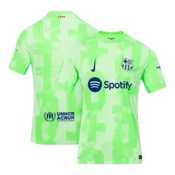 Barcelona 24/25 Segunda Camisa de Visitante de Jogador de Manga Curta