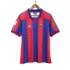 Barcelona 96/97 Camisa de Casa Versão Retro Masculina Especial de Manga Curta Vermelho/Azul