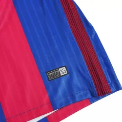 Barcelona 2016/17 Camisa de Casa Versão Retro Masculina Especial de Manga Curta Vermelho/Azul