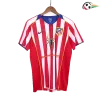 Camisola Atlético de Madrid 04/05 Home Retro - Edição Masculina Vermelho/Branco