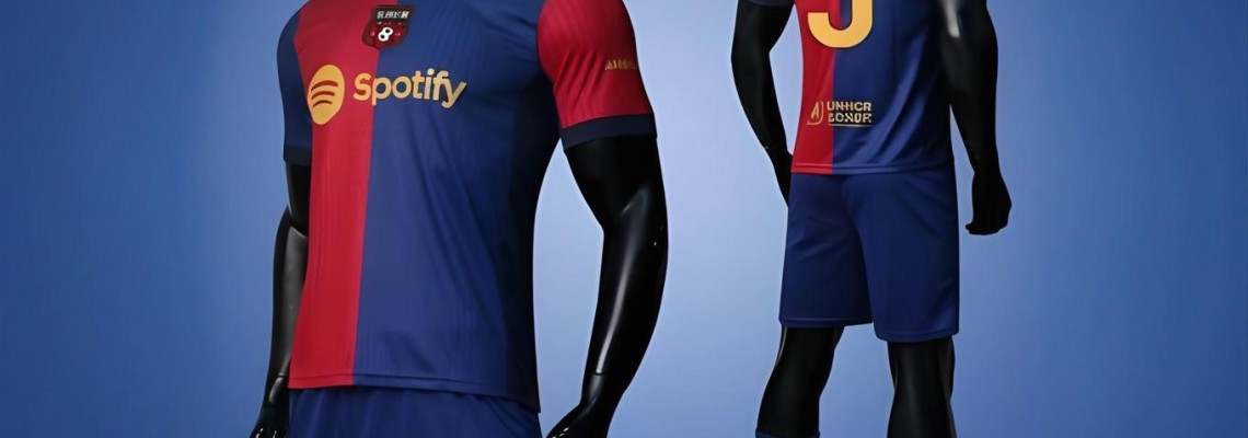 Camisa Retrô Barcelona 1999/00 – Kluivert 9 (Tailandesa Premium)
