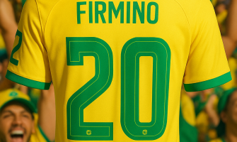 Personalização de Camisas: Nome e Número na Gola, Costas, Manga ou Frente