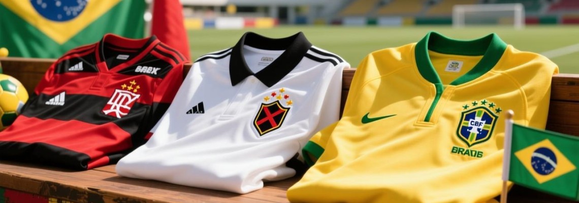Camisas Brasileirão Tailandesas: Flamengo, Timão, Seleção