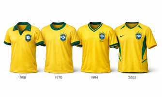 Camisas Brasil Copa do Mundo Retrô: História e Ídolos