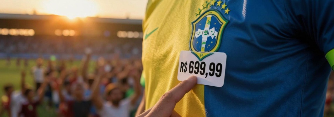Como Marcas Definem Preço da Camisa de Futebol | 2026