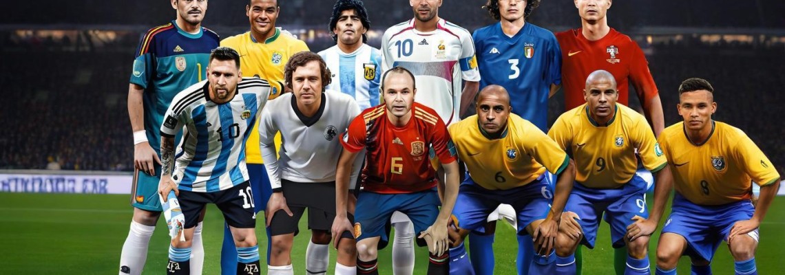 De Pelé a Mbappé: 70 Lendas Conectando Histórias de Futebol, Copas do Mundo e Camisas De Pelé a Mbappé: 70 Lendas Conectando Histórias de Futebol, Copas do Mundo e Camisas