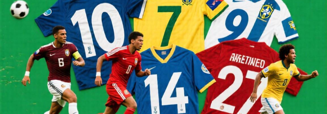 Números de Camisa dos Craques: Guia Completo com Arrascaeta, CR7, Messi e Mais