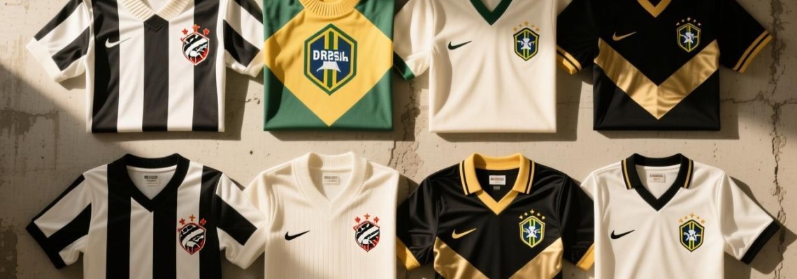 Como Reconhecer Tendências de Design em Camisas: Guia do Torcedor