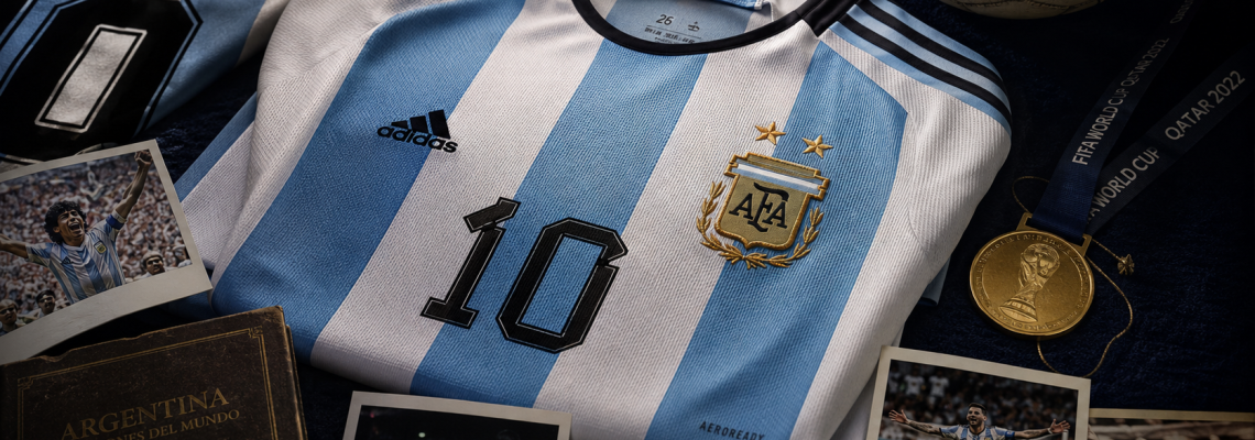 Os 10 Maiores Jogadores da História da Argentina: Qual Camisa Comprar para a Copa 2026?