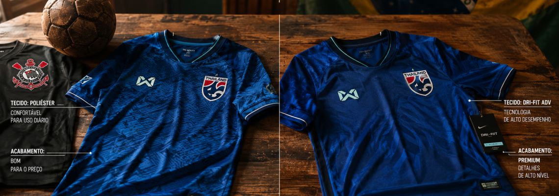 Camisa Tailandesa É Boa? O Guia Real para o Torcedor Brasileiro