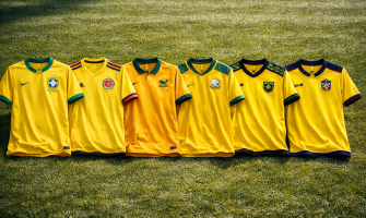 Top 6 camisas amarelas da Copa do Mundo 2026: qual uniforme dourado brilha mais?
