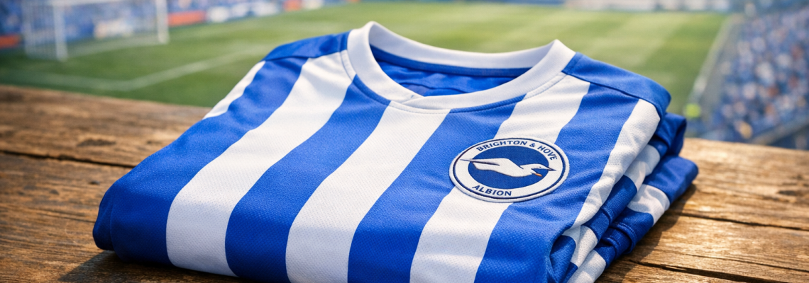 Camisas e Identidade do Brighton & Hove Albion FC: História, Rivalidades e Modelos 25/26