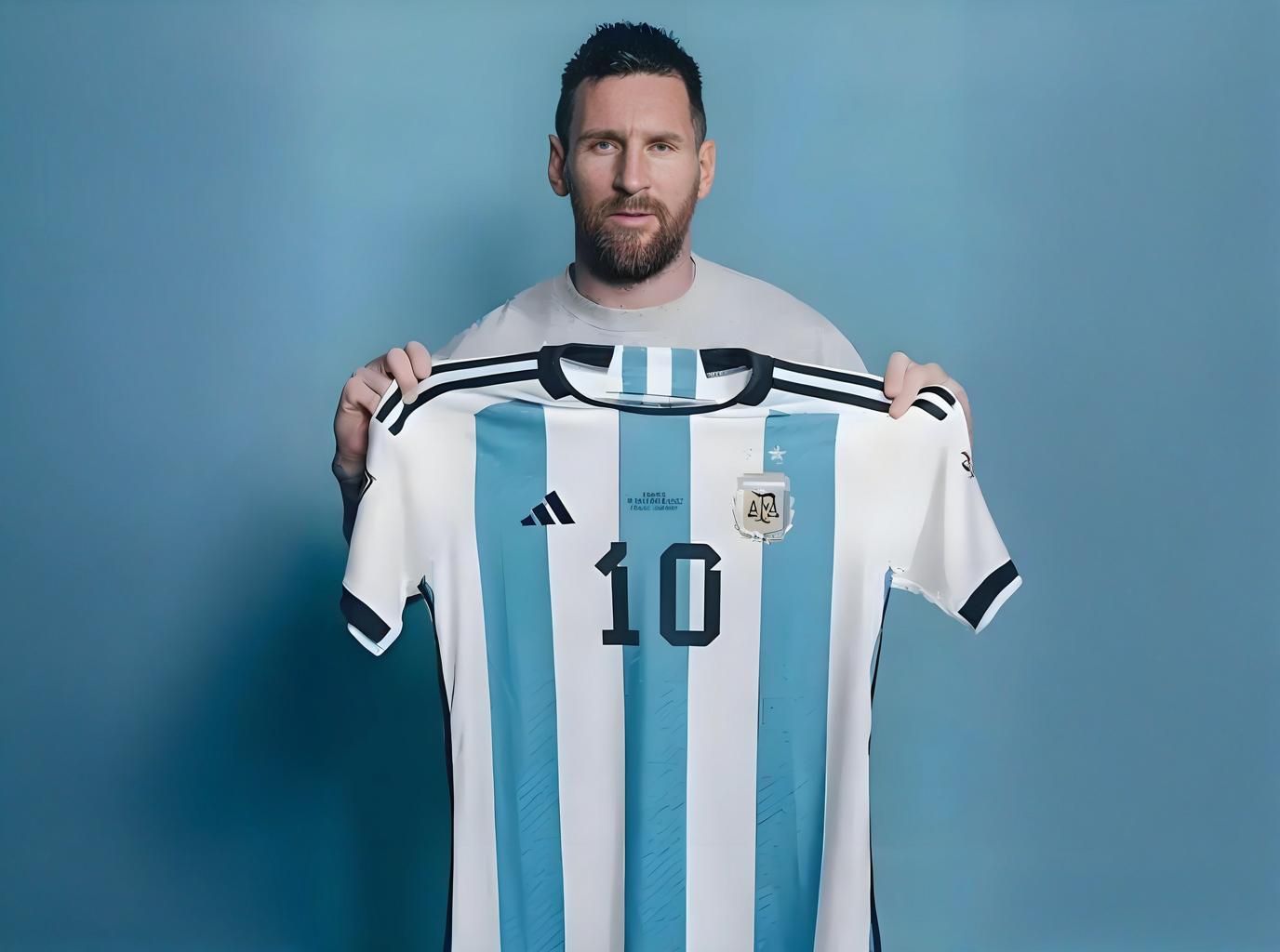 Messi: A 10 do Barcelona ou da Argentina.