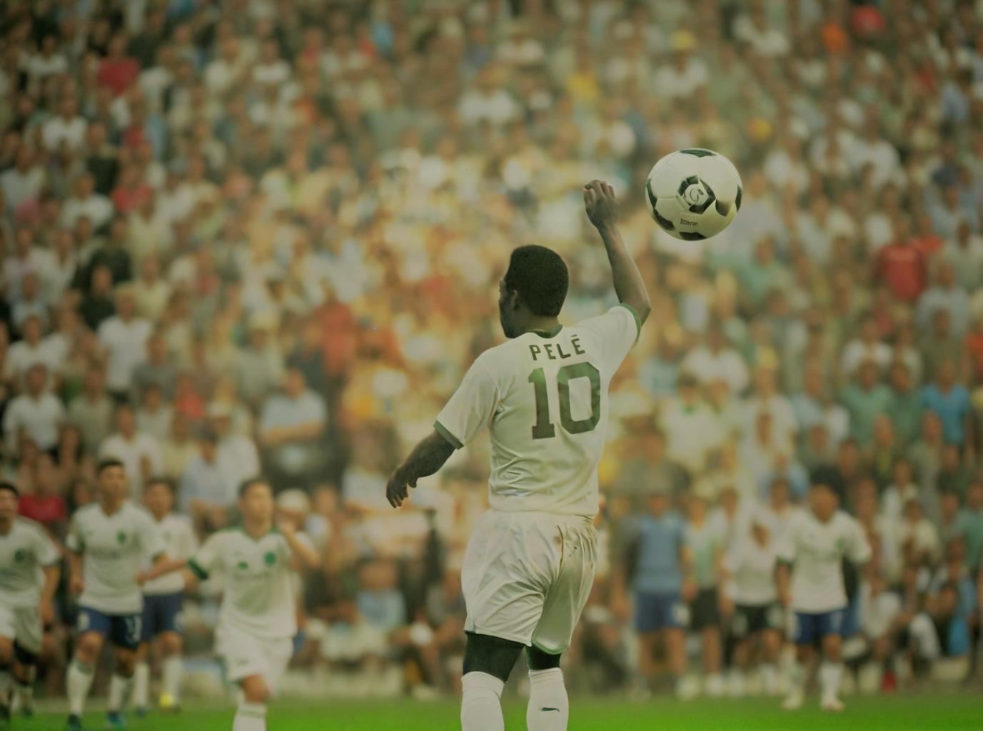 Pelé: A camisa 10 da Seleção Brasileira. 